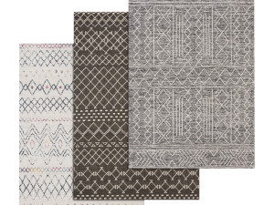 rug set 216 3D Model