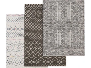 गलीचा सेट 216 3D मॉडल