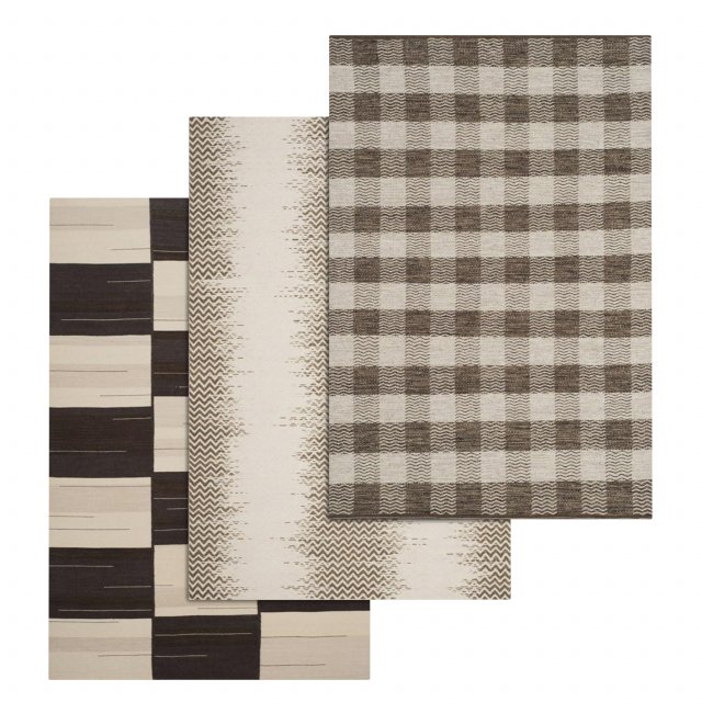 rug set 217 Modèle 3D .c4d .max .obj .3ds .fbx .stl .blend 