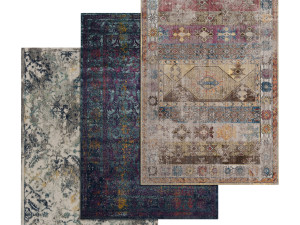 rug set 220 3Dモデル