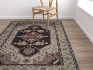 rug set 224 Modelo 3D