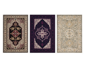rug set 224 Modelo 3D