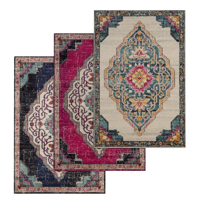rug set 225 3D Model .c4d .max .obj .3ds .fbx .stl .blend 