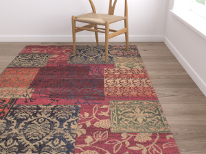rug set 229 Modèle 3D