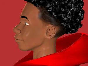 Miles Morales no2 ragged morphed animated 3D Model
