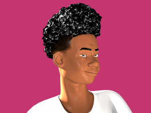 Miles Morales collection ragged morphed animated 3D Model