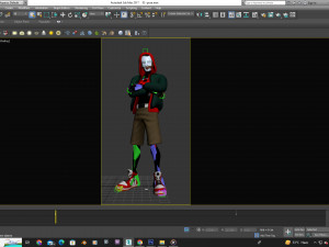Miles Morales collection ragged morphed animated 3D Model
