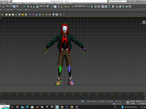 Miles Morales collection ragged morphed animated 3D Model