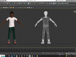 Miles Morales collection ragged morphed animated 3D Model