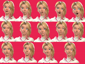 Gwen Stacy full package 3D Model
