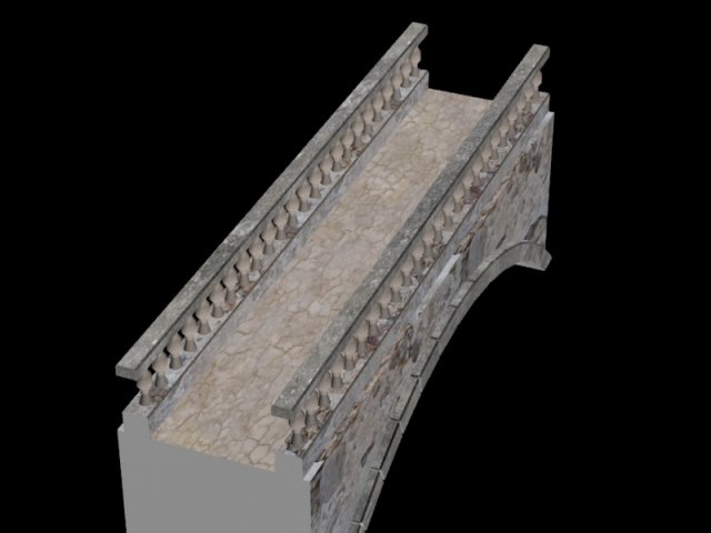 bridge Free 3D Model in Bridge 3DExport