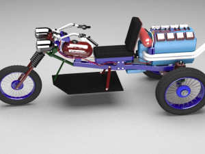 bike 3D Модель