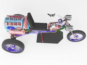 bike 3D Модель
