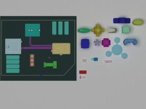 set city Modelo 3D