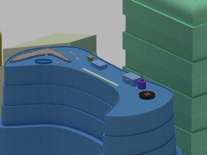 set city Modelo 3D