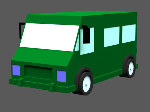 green town 3D Model