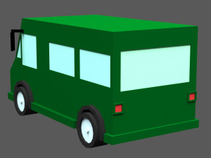 green town 3D Model