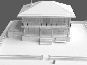 green town 3D Model