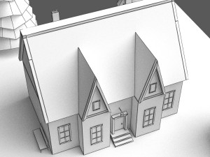 green town 3D Model