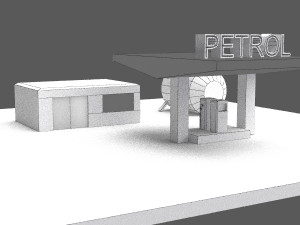 green town 3D Model