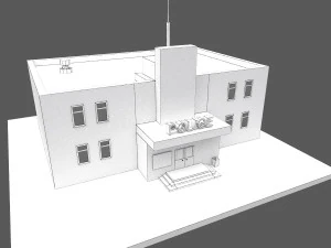 green town 3D Model