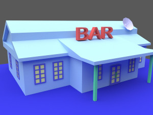 green town 3D Model
