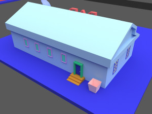 green town 3D Model