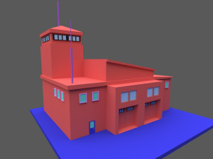 green town 3D Model