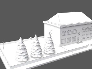 green town 3D Model