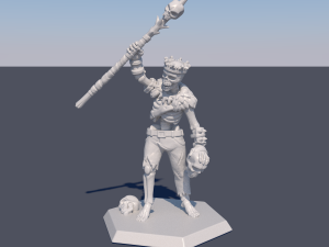 skeleton Modelo de Impressão 3D