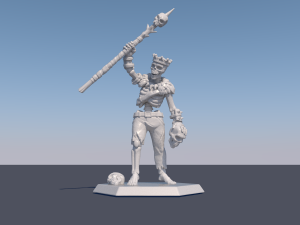skeleton Modelo de Impressão 3D