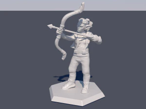 elfe Modèles 3D en vedette