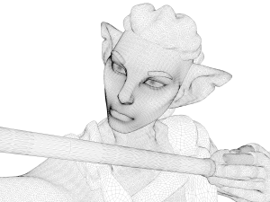 elf 3D प्रिंट मॉडल