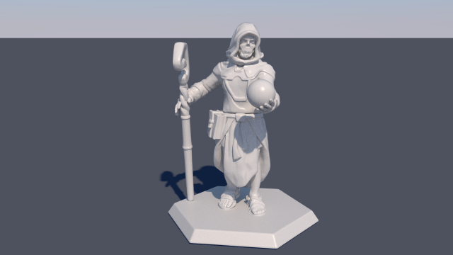 necromancer 3D 打印模型 .c4d .max .obj .3ds .fbx .stl .blend 