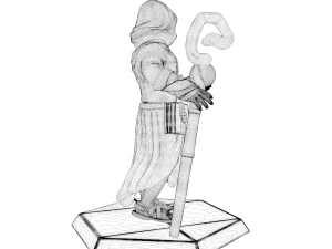 necromancer 3D Print Model