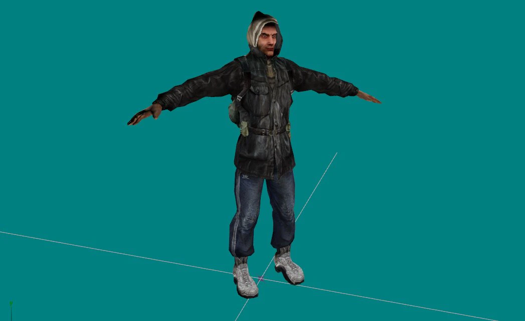 bandito stalker Modello 3D .c4d .max .obj .3ds .fbx .stl .blend 