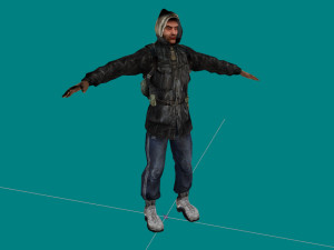 bandit stalker 3D Model