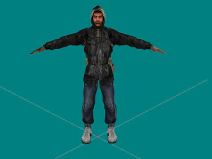 bandito stalker Modello 3D