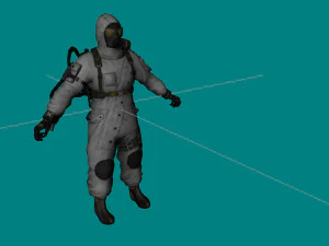 tulang tikus besar Model 3D