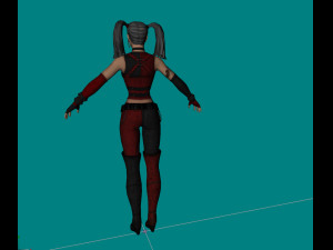 batman arkham city - harley quinn 3D 模型