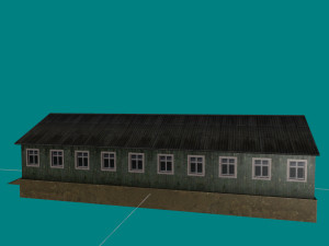 blr001gerbarracks 3D Model