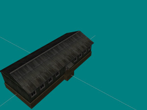 blr001gerbarracks 3Dモデル