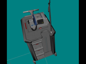 hospitaldefibrillator Modello 3D