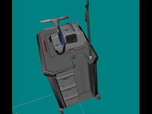 hospitaldefibrillator 3D Model