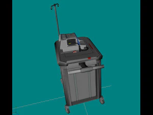 hospitaldefibrillator 3D Model