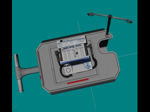 hospitaldefibrillator Modello 3D