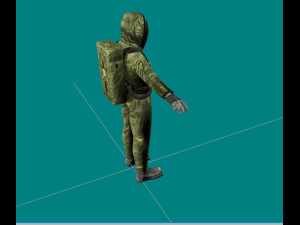 ecolog stalker 3D मॉडल