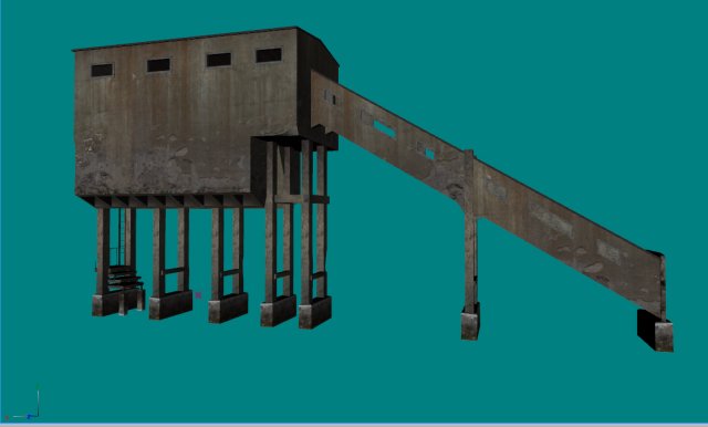 elevator stalker 3Dモデル .c4d .max .obj .3ds .fbx .stl .blend 