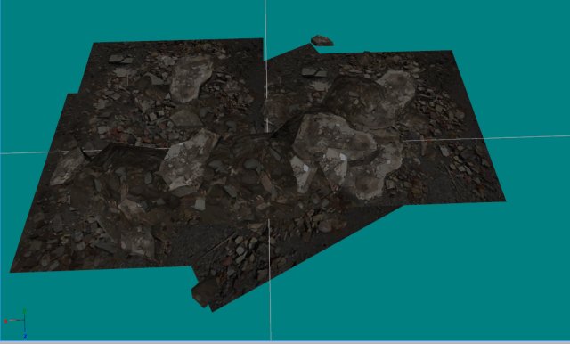 floor broken Model 3D .c4d .max .obj .3ds .fbx .stl .blend 