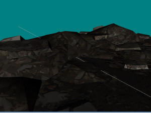floor broken Model 3D